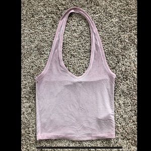 American Eagle Crop Halter Top